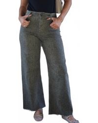 Miou Muse - Searching For More Snake Print Pant - Lyst