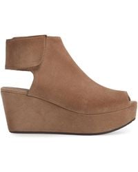 Chocolat Blu - Peep Toe Wedge - Lyst