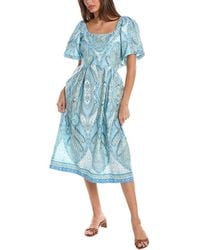 tyler boe - Britt Midi Dress - Lyst