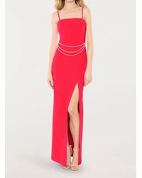 Likely - Josie Pearl Chain Belt Gown - Lyst