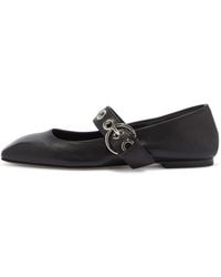 Aeyde - Pointed-Toe Nappa Leather Flat Shoes - Lyst