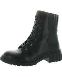 Blondo - Lugged Sole Leather Ankle Boots - Lyst