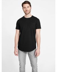 Guess - Vantor Longline Tee - Lyst