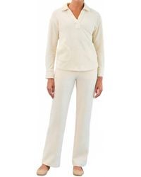 Fdj - Cord Popover With Collar Top - Lyst