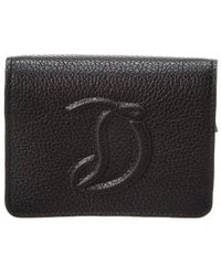 Christian Louboutin - By My Side Mini Leather Wallet - Lyst