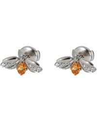 Tiffany & Co. - Paper Flowers Diamonds & Spessartine Firefly Earrings - Lyst