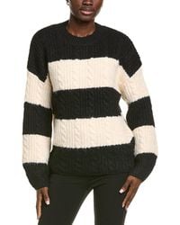 Endless Rose - Striped Chunky Wool-Blend Sweater - Lyst