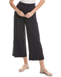 Eileen Fisher - Cropped Wide Leg Pant - Lyst