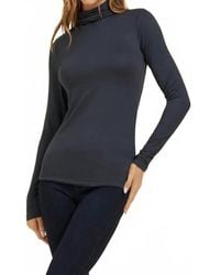 Majestic Filatures - Soft Touch Turtleneck Top - Lyst