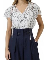 Sugarlips - Maloy Dot Donis Blouse - Lyst