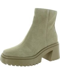 Steve Madden - Fella Leather Lug Sole Ankle Boots - Lyst