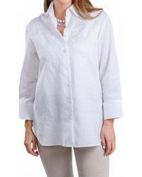 Hinson Wu - Margot 3/4 Sleeve Shirt - Lyst