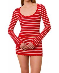 Solid & Striped - Penelope Striped Long Sleeve Top - Lyst