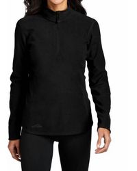 Eddie Bauer - 1/2 Zip Microfleece Jacket - Lyst