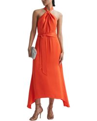 Reiss - Evelyn Halter Occasion Dress - Lyst