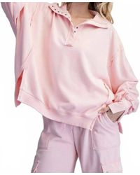 Eesome - Washed Long Sleeve Pullover - Lyst