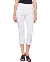 Charlie b - Stretch Pull-On Capri Pants - Lyst