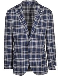 Luigi Bianchi - Rounded Blazer Jacket - Lyst