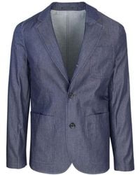 Paul Smith - Three-Button Cotton Twill Blazer - Lyst