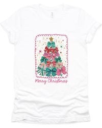 Simply Sage Market - Merry Christmas Bow Tree - Lyst