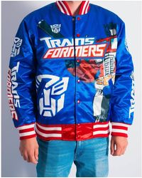 Headgear Classics - Optimus-Prime Transformers Satin Jacket - Lyst