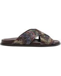 Missoni - Sandals Crossed Sequin - Lyst