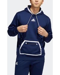 adidas - Team Issue Pullover Hoodie - Lyst