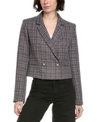 Rag & Bone - Elvy Tweed Blazer - Lyst