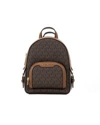 Michael Kors - Jaycee Mini Xs Signature Pvc Zip Pocket Shoulder Backpack Bag - Lyst