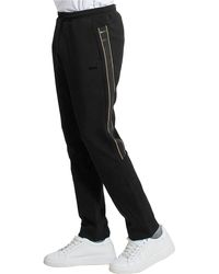 BOSS - Hadim 1 Thick Cotton Side Taping Logo Track Pants jogger - Lyst