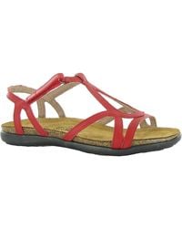 Naot - Dorith Leather Open Toe Slingback Sandals - Lyst
