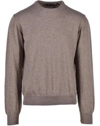 SPADALONGA - Wool-Blend Pullover Sweater - Lyst