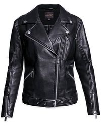 AS by DF - Brando Recycled Leather Jacket - Lyst