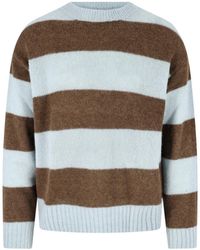 Closed - Alpaca Blend Sweater With Striking Horizontal Stripes - Lyst