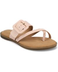 Journee Collection - Journee Layra Flat Sandals - Lyst
