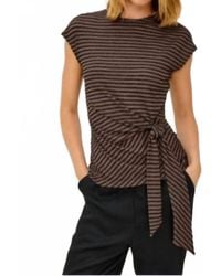 Rails - Gabbie Side Tie Tee - Lyst
