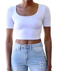 Be Cool - Everyday Round Top - Lyst