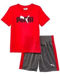 PUMA - 2Pc T-Shirt & Short Set - Lyst