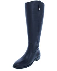 INC - Fawne Wide Calf Leather Riding Boots - Lyst