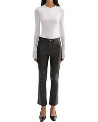Lamarque - Faris Stretch Leather Pants - Lyst