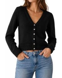 Autumn Cashmere - Scallop Edge Cardigan - Lyst