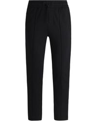 BOSS - Regular-Fit Tracksuit Bottoms - Lyst
