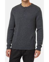 Tentree - Dalton Quarter Placket Sweater - Lyst