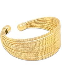Jaclyn Smith - Luminescent Wide Cuff Bracelet - Lyst