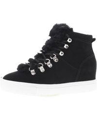 Steve Madden - Kalea Leather Fashion High-top Sneakers - Lyst