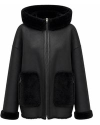 Alaska® Outerwear - Reversible Faux Shearling Jacket - Lyst