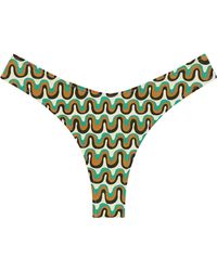 Montce - Groovy Added Coverage Lulu (Zig-Zag Stitch) Bikini Bottom - Lyst