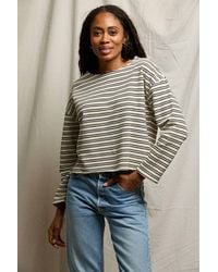 PERFECTWHITETEE - Briana French Terry Long Sleeve Tee - Lyst