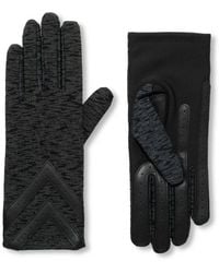 Isotoner - Smartdri Chevron Touchscreen Gloves - Lyst
