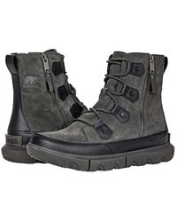 Sorel - Explorer 2004651-010 Boot Dual Zip Waterproof Ankle Rhs7352 - Lyst